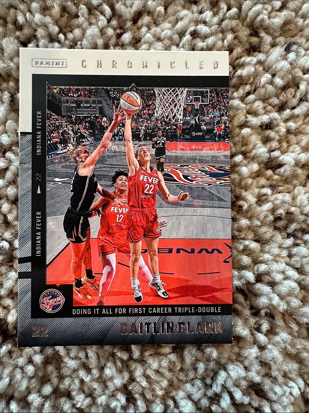 Panini Caitlin Clark Indiana Fever Card - #5